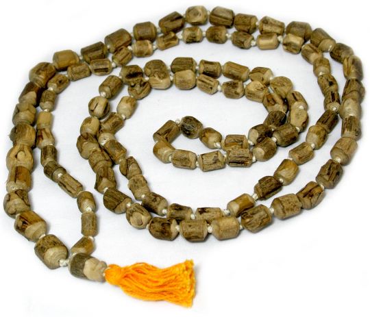 Tulasi Wood Japa Beads MAHA